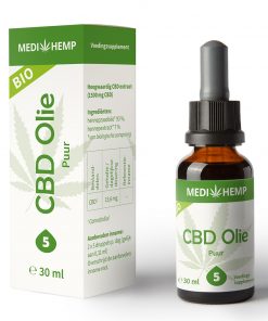 MediHemp CBD Olie Puur Bio 5% 30ml